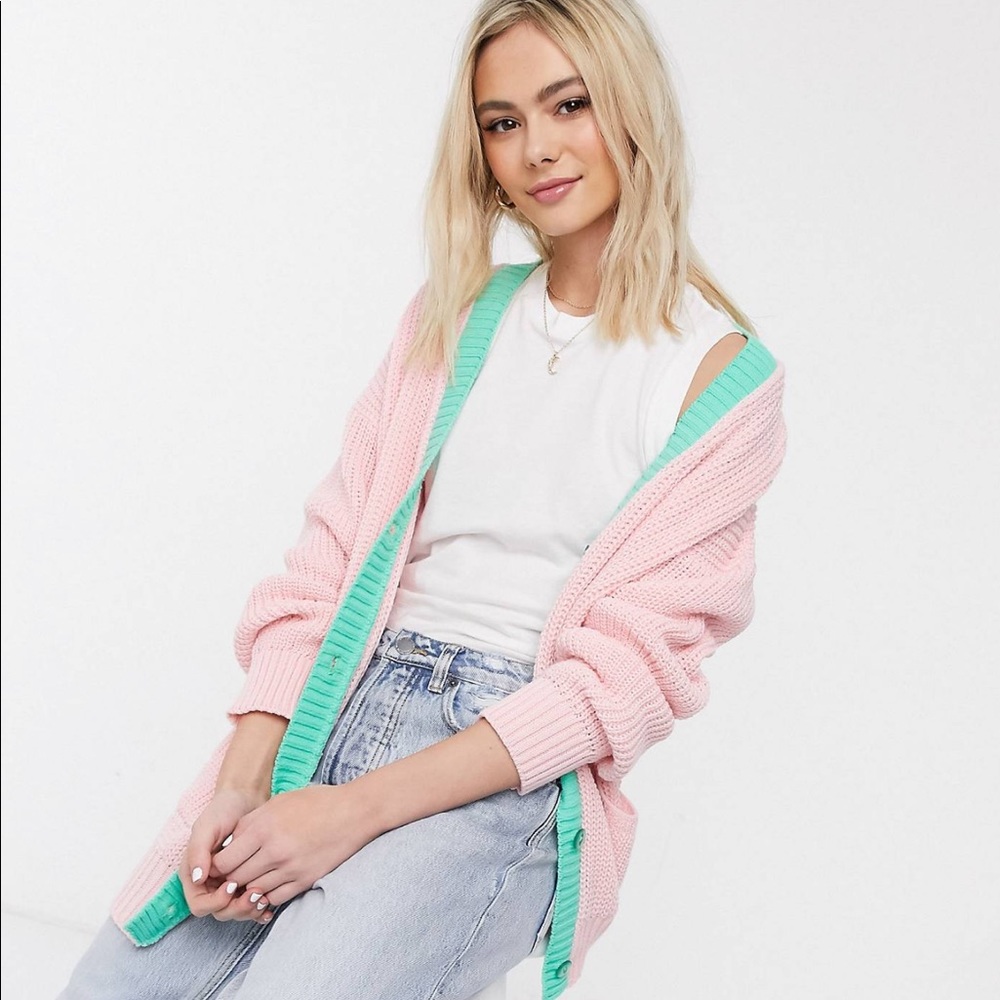 **SOLD** Daisy Street Oversized cardigan sweater